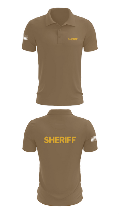 Dorchester County Sheriffs office 81126244 Short Sleeve Performance Polo - 7