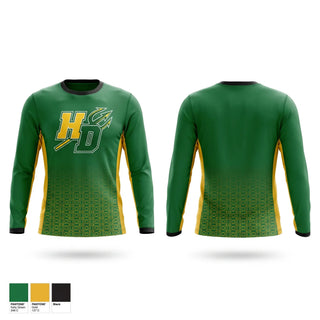 Long Sleeve Performance Shirt, Hermon-Dekalb, Women's Basketball, Teamtime, Team time, sublimation, custom sports apparel, team uniforms, spirit wear, spiritwear, sports uniforms, custom shirts, team store, custom team store, fundraiser sports, apparel fundraiser