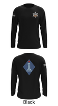 Chicago Police Area 1 PRT 69713791 Long Sleeve Performance Shirt - 17
