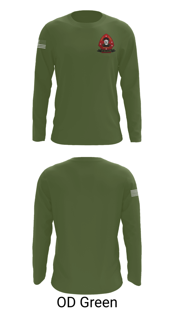 Long Sleeve Performance Shirt, 2nd Recon Battalion, , Teamtime, Team time, sublimation, custom sports apparel, team uniforms, spirit wear, spiritwear, sports uniforms, custom shirts, team store, custom team store, fundraiser sports, apparel fundraiser