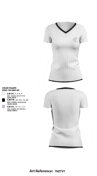 Womens Short Sleeve Vneck Shirt, Reynoldsburg Raiders, Golf, Teamtime, Team time, sublimation, custom sports apparel, team uniforms, spirit wear, spiritwear, sports uniforms, custom shirts, team store, custom team store, fundraiser sports, apparel fundraiser