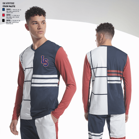 Long Sleeve Performance Shirt, Lincoln-Sudbury Warriors Golf, Golf, Teamtime, Team time, sublimation, custom sports apparel, team uniforms, spirit wear, spiritwear, sports uniforms, custom shirts, team store, custom team store, fundraiser sports, apparel fundraiser