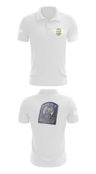 Short Sleeve Performance Polo, Lexington Police Department, Police, Teamtime, Team time, sublimation, custom sports apparel, team uniforms, spirit wear, spiritwear, sports uniforms, custom shirts, team store, custom team store, fundraiser sports, apparel fundraiser