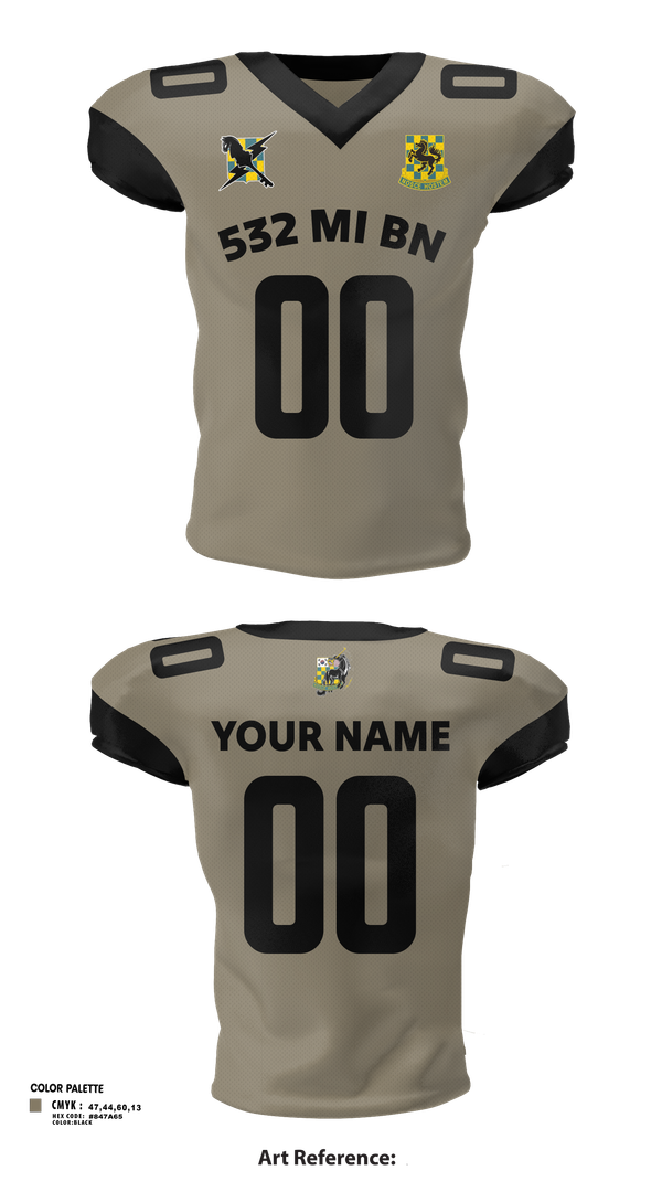 Football Jersey, 532 MI BN, , Teamtime, Team time, sublimation, custom sports apparel, team uniforms, spirit wear, spiritwear, sports uniforms, custom shirts, team store, custom team store, fundraiser sports, apparel fundraiser