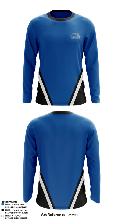Fremont Rush Soccer Club 4271438 Long Sleeve Performance Shirt 1
