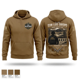 Hoodie, Camp San Luis Obispo Range Operations, Army, Teamtime, Team time, sublimation, custom sports apparel, team uniforms, spirit wear, spiritwear, sports uniforms, custom shirts, team store, custom team store, fundraiser sports, apparel fundraiser