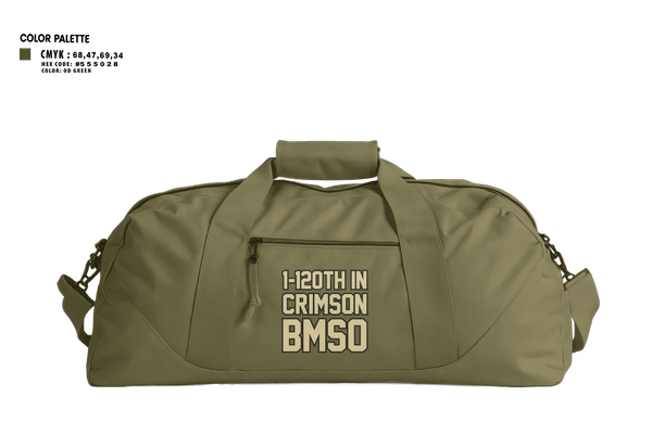 Duffle Bag, 1-120th IN Crimson, National Guard, Teamtime, Team time, sublimation, custom sports apparel, team uniforms, spirit wear, spiritwear, sports uniforms, custom shirts, team store, custom team store, fundraiser sports, apparel fundraiser