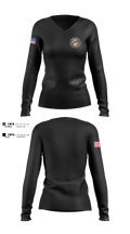 Joint Task Force- 6 Women's Long Sleeve V-neck Shirt - 4
