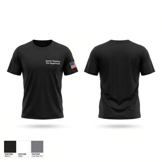 Short Sleeve Performance Shirt, Kermit volunteer Fire Department, Fire Department, Teamtime, Team time, sublimation, custom sports apparel, team uniforms, spirit wear, spiritwear, sports uniforms, custom shirts, team store, custom team store, fundraiser sports, apparel fundraiser