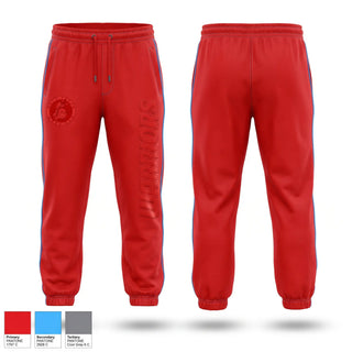 Sweatpants, Warriors, Softball, Teamtime, Team time, sublimation, custom sports apparel, team uniforms, spirit wear, spiritwear, sports uniforms, custom shirts, team store, custom team store, fundraiser sports, apparel fundraiser