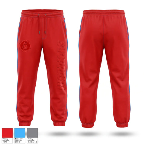 Sweatpants, Warriors, Softball, Teamtime, Team time, sublimation, custom sports apparel, team uniforms, spirit wear, spiritwear, sports uniforms, custom shirts, team store, custom team store, fundraiser sports, apparel fundraiser
