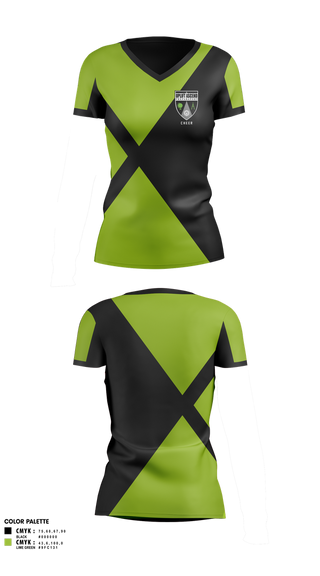 Womens Short Sleeve Vneck Shirt, UAHS, Cheer, Teamtime, Team time, sublimation, custom sports apparel, team uniforms, spirit wear, spiritwear, sports uniforms, custom shirts, team store, custom team store, fundraiser sports, apparel fundraiser