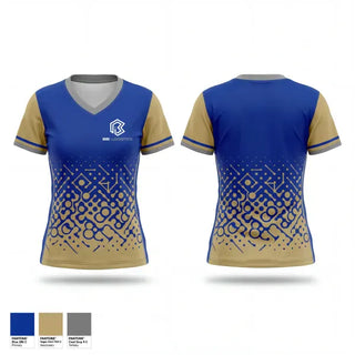 Womens Short Sleeve Vneck Shirt, BBI Bannanas, Softball, Teamtime, Team time, sublimation, custom sports apparel, team uniforms, spirit wear, spiritwear, sports uniforms, custom shirts, team store, custom team store, fundraiser sports, apparel fundraiser