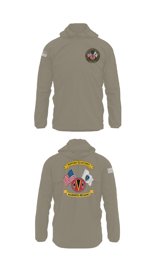 Windbreaker, HHC 151st RSG, Army, Teamtime, Team time, sublimation, custom sports apparel, team uniforms, spirit wear, spiritwear, sports uniforms, custom shirts, team store, custom team store, fundraiser sports, apparel fundraiser