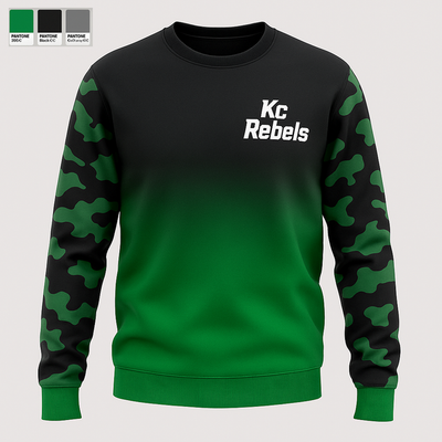 Kc Rebels 77242947 Crew Neck Sweatshirt - 1