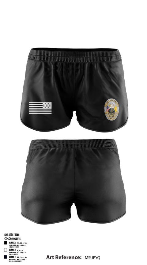 Ranger Panties, Portales Police Department, Police, Teamtime, Team time, sublimation, custom sports apparel, team uniforms, spirit wear, spiritwear, sports uniforms, custom shirts, team store, custom team store, fundraiser sports, apparel fundraiser