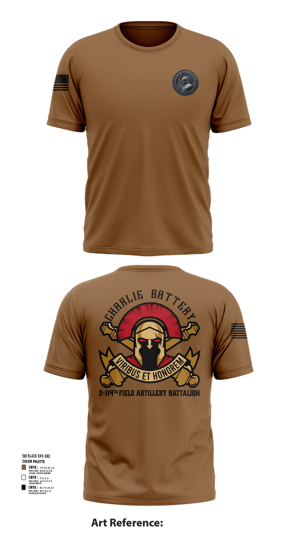 Short Sleeve Performance Shirt, Charlie Battery 2-114th FA, , Teamtime, Team time, sublimation, custom sports apparel, team uniforms, spirit wear, spiritwear, sports uniforms, custom shirts, team store, custom team store, fundraiser sports, apparel fundraiser