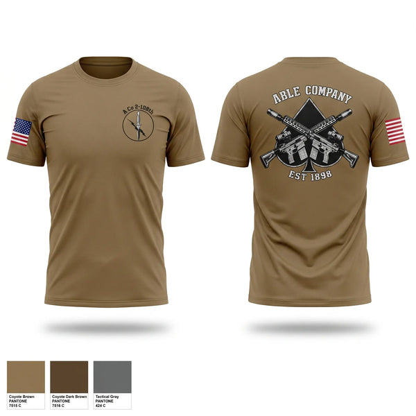 Short Sleeve Performance Shirt, ABLE COMPANY, National Guard, Teamtime, Team time, sublimation, custom sports apparel, team uniforms, spirit wear, spiritwear, sports uniforms, custom shirts, team store, custom team store, fundraiser sports, apparel fundraiser