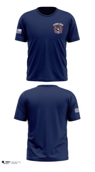 Short Sleeve Performance Shirt, Cy Creek Fire 23, Fire Department, Teamtime, Team time, sublimation, custom sports apparel, team uniforms, spirit wear, spiritwear, sports uniforms, custom shirts, team store, custom team store, fundraiser sports, apparel fundraiser