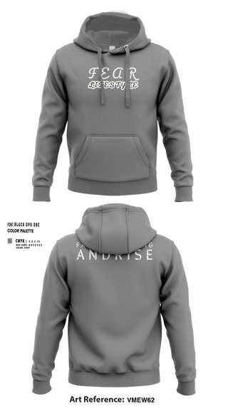 Hoodie, FearLifestyle, , Teamtime, Team time, sublimation, custom sports apparel, team uniforms, spirit wear, spiritwear, sports uniforms, custom shirts, team store, custom team store, fundraiser sports, apparel fundraiser