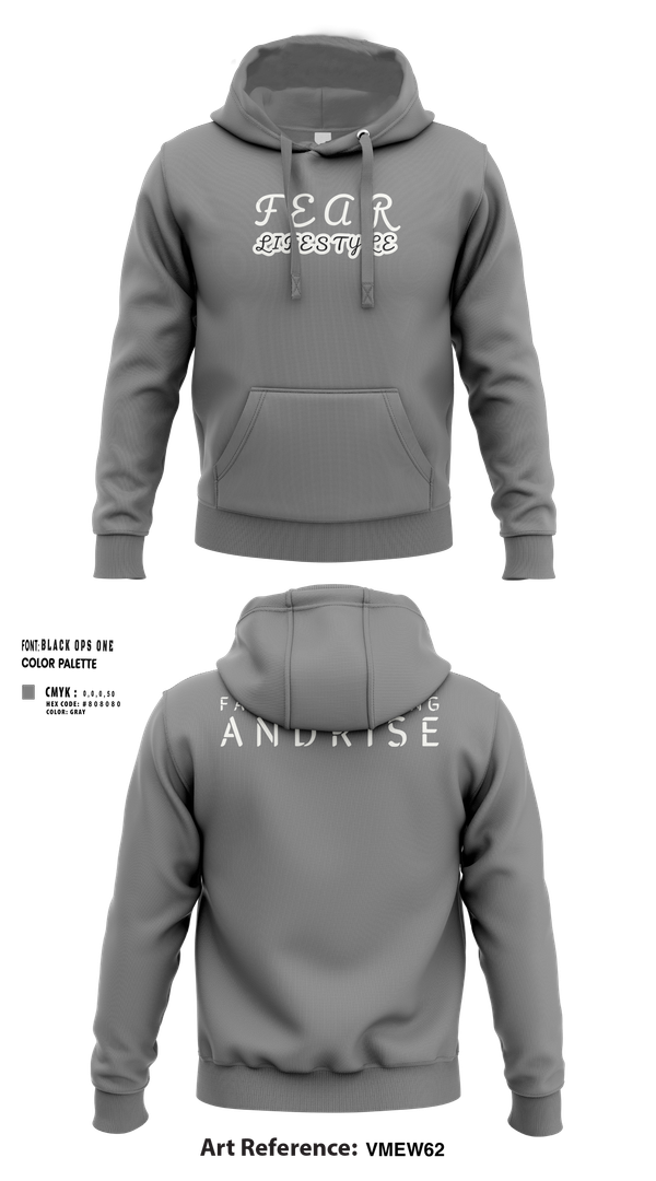 Hoodie, FearLifestyle, , Teamtime, Team time, sublimation, custom sports apparel, team uniforms, spirit wear, spiritwear, sports uniforms, custom shirts, team store, custom team store, fundraiser sports, apparel fundraiser