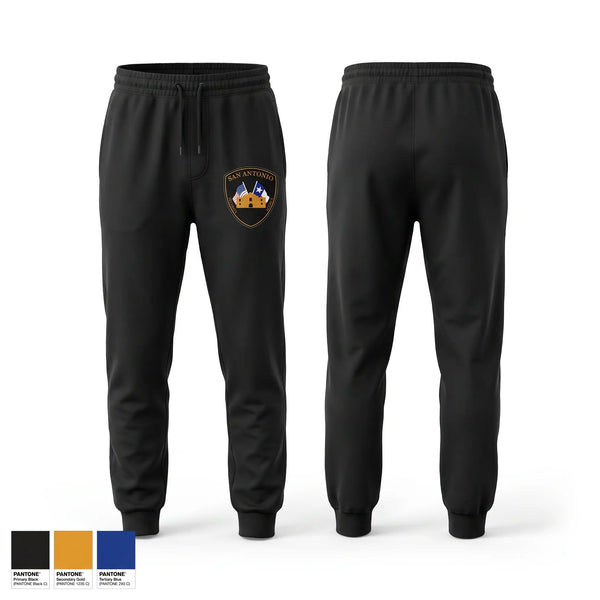 Sweatpants, San Antonio security Agency, Police, Teamtime, Team time, sublimation, custom sports apparel, team uniforms, spirit wear, spiritwear, sports uniforms, custom shirts, team store, custom team store, fundraiser sports, apparel fundraiser
