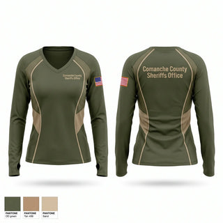 Old School Cotton Feel Shirt, Comanche County Sheriffs Office, Police, Teamtime, Team time, sublimation, custom sports apparel, team uniforms, spirit wear, spiritwear, sports uniforms, custom shirts, team store, custom team store, fundraiser sports, apparel fundraiser