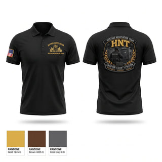 Short Sleeve Performance Polo, HNT, Police, Teamtime, Team time, sublimation, custom sports apparel, team uniforms, spirit wear, spiritwear, sports uniforms, custom shirts, team store, custom team store, fundraiser sports, apparel fundraiser