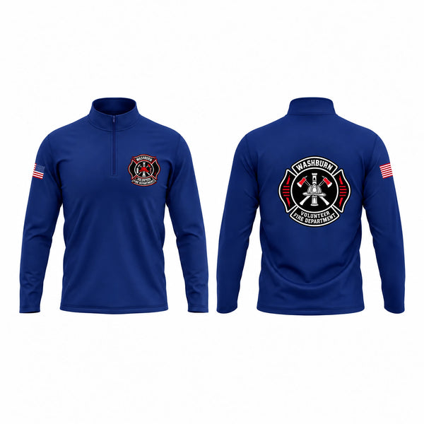 Windbreaker, Washburn Fire and Rescue, Fire Department, Teamtime, Team time, sublimation, custom sports apparel, team uniforms, spirit wear, spiritwear, sports uniforms, custom shirts, team store, custom team store, fundraiser sports, apparel fundraiser