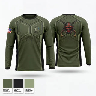 Long Sleeve Performance Shirt, 715th MP CO DET, Army, Teamtime, Team time, sublimation, custom sports apparel, team uniforms, spirit wear, spiritwear, sports uniforms, custom shirts, team store, custom team store, fundraiser sports, apparel fundraiser