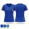 Westover JROTC 39877608 Women's Short Sleeve V-neck Shirt - 1