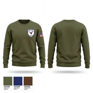 Crew Neck Sweatshirt, Norristown Eagle Battalion, Army, Teamtime, Team time, sublimation, custom sports apparel, team uniforms, spirit wear, spiritwear, sports uniforms, custom shirts, team store, custom team store, fundraiser sports, apparel fundraiser