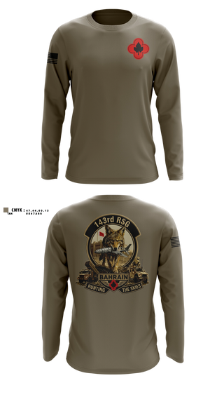 Long Sleeve Performance Shirt, 143rd RSG (TF INTEGRATOR), Army, Teamtime, Team time, sublimation, custom sports apparel, team uniforms, spirit wear, spiritwear, sports uniforms, custom shirts, team store, custom team store, fundraiser sports, apparel fundraiser