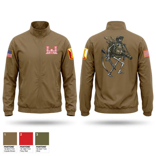 Windbreaker, HHC 223rd Engineer Battalion, Army, Teamtime, Team time, sublimation, custom sports apparel, team uniforms, spirit wear, spiritwear, sports uniforms, custom shirts, team store, custom team store, fundraiser sports, apparel fundraiser