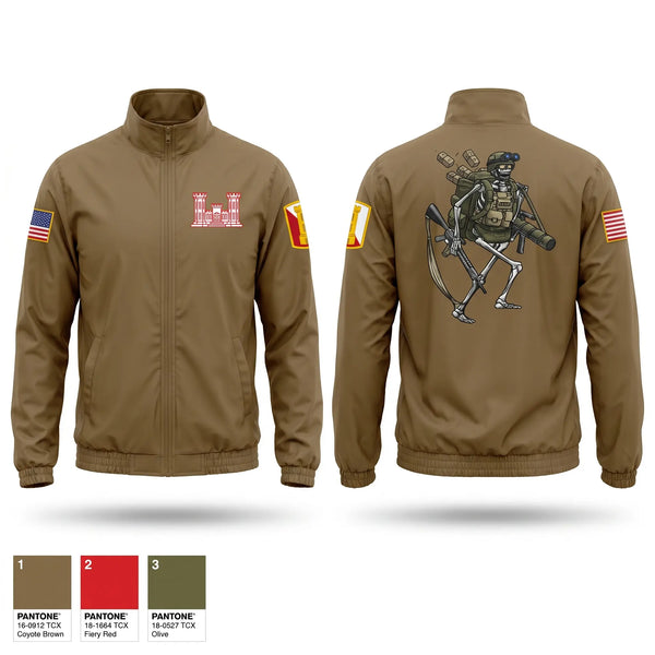 Windbreaker, HHC 223rd Engineer Battalion, Army, Teamtime, Team time, sublimation, custom sports apparel, team uniforms, spirit wear, spiritwear, sports uniforms, custom shirts, team store, custom team store, fundraiser sports, apparel fundraiser