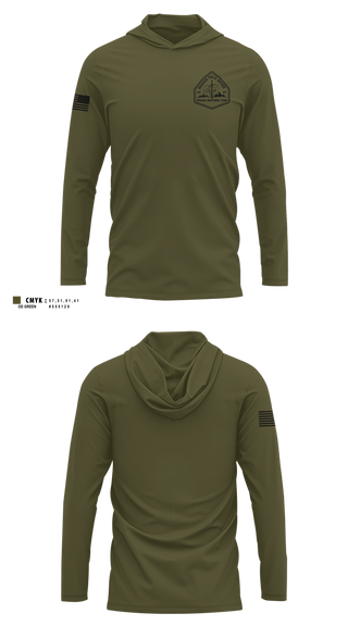 Long Sleeve Performance Shirt with hood, Denver Special Response Team, Police, Teamtime, Team time, sublimation, custom sports apparel, team uniforms, spirit wear, spiritwear, sports uniforms, custom shirts, team store, custom team store, fundraiser sports, apparel fundraiser