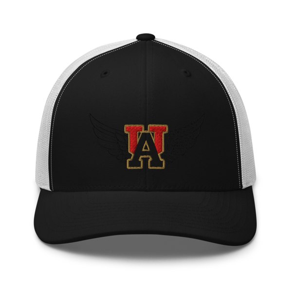 Angels Retro Trucker Hat | Yupoong 6606