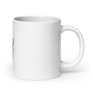 Skeedera 79504048 White Glossy Mug - Large
