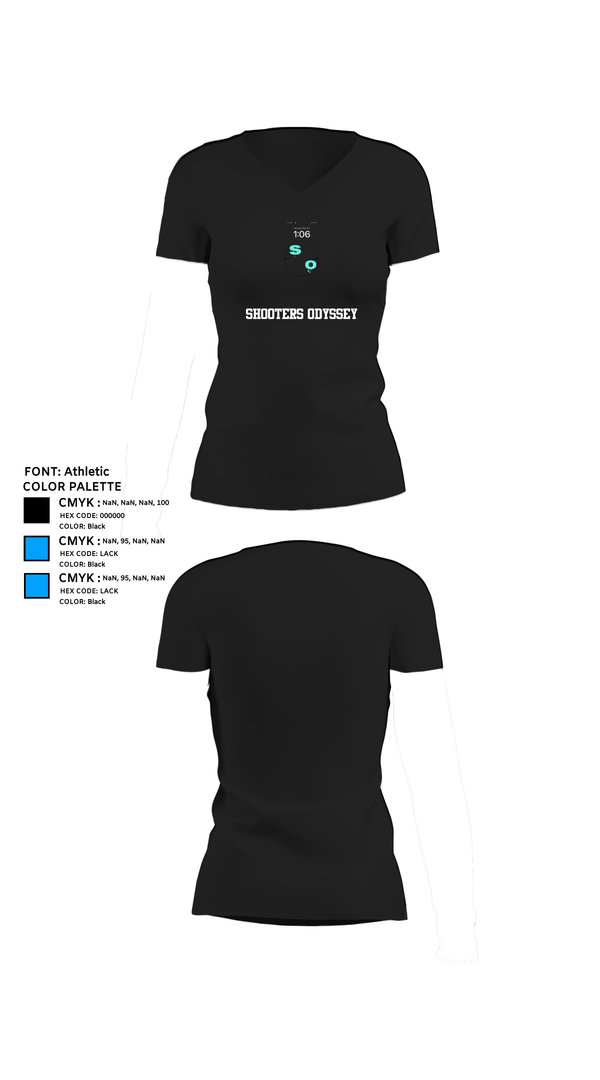 Womens Short Sleeve Vneck Shirt, , National Guard, Teamtime, Team time, sublimation, custom sports apparel, team uniforms, spirit wear, spiritwear, sports uniforms, custom shirts, team store, custom team store, fundraiser sports, apparel fundraiser