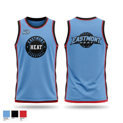 Eastmont HEAT Mens Basketball Jersey - 1