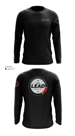 Long Sleeve Performance Shirt, Academy Jiu Jitsu, , Teamtime, Team time, sublimation, custom sports apparel, team uniforms, spirit wear, spiritwear, sports uniforms, custom shirts, team store, custom team store, fundraiser sports, apparel fundraiser