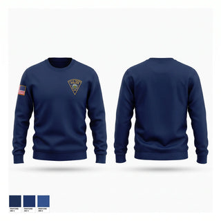 Crew Neck Sweatshirt, Trenton Police Department, Police, Teamtime, Team time, sublimation, custom sports apparel, team uniforms, spirit wear, spiritwear, sports uniforms, custom shirts, team store, custom team store, fundraiser sports, apparel fundraiser