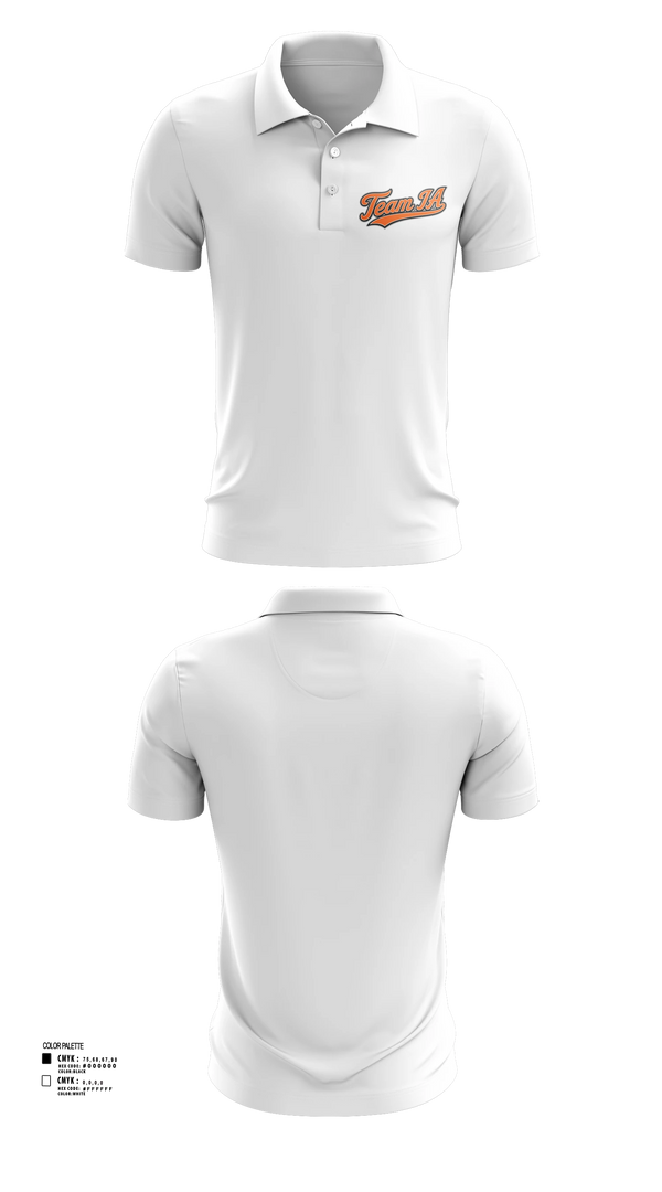 Short Sleeve Performance Polo, Team IA, Men's Basketball, Teamtime, Team time, sublimation, custom sports apparel, team uniforms, spirit wear, spiritwear, sports uniforms, custom shirts, team store, custom team store, fundraiser sports, apparel fundraiser