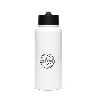 Jaguars 14367062 Stainless Steel Water Bottle with a Straw Lid