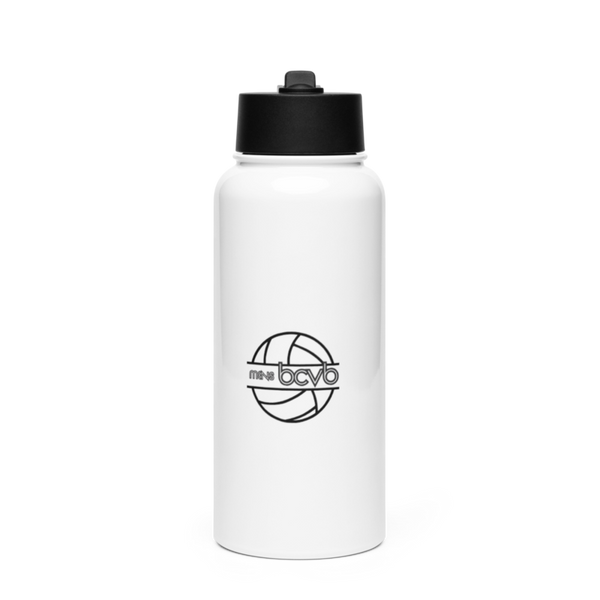 Jaguars 14367062 Stainless Steel Water Bottle with a Straw Lid
