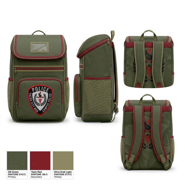Gear Bag, Yazoo City School Campus Police, Police, Teamtime, Team time, sublimation, custom sports apparel, team uniforms, spirit wear, spiritwear, sports uniforms, custom shirts, team store, custom team store, fundraiser sports, apparel fundraiser