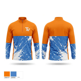 Quarter Zip Jacket, Texas Volts, Softball, Teamtime, Team time, sublimation, custom sports apparel, team uniforms, spirit wear, spiritwear, sports uniforms, custom shirts, team store, custom team store, fundraiser sports, apparel fundraiser