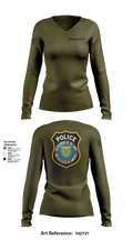 CLASS 006-25 45118207 Women's Long Sleeve V-neck Shirt - 102