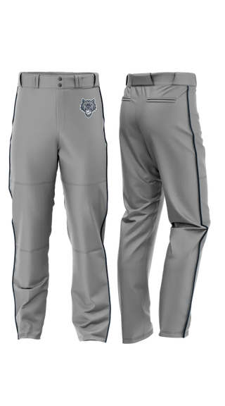 Baseball Pants, Eagle River Wolves, Baseball, Teamtime, Team time, sublimation, custom sports apparel, team uniforms, spirit wear, spiritwear, sports uniforms, custom shirts, team store, custom team store, fundraiser sports, apparel fundraiser