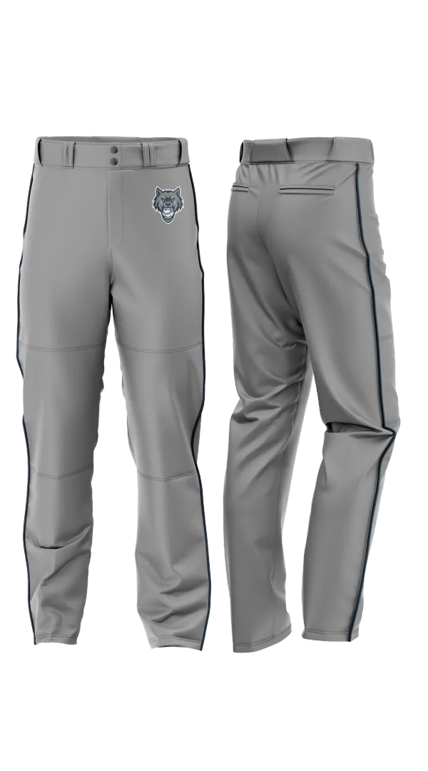 Baseball Pants, Eagle River Wolves, Baseball, Teamtime, Team time, sublimation, custom sports apparel, team uniforms, spirit wear, spiritwear, sports uniforms, custom shirts, team store, custom team store, fundraiser sports, apparel fundraiser